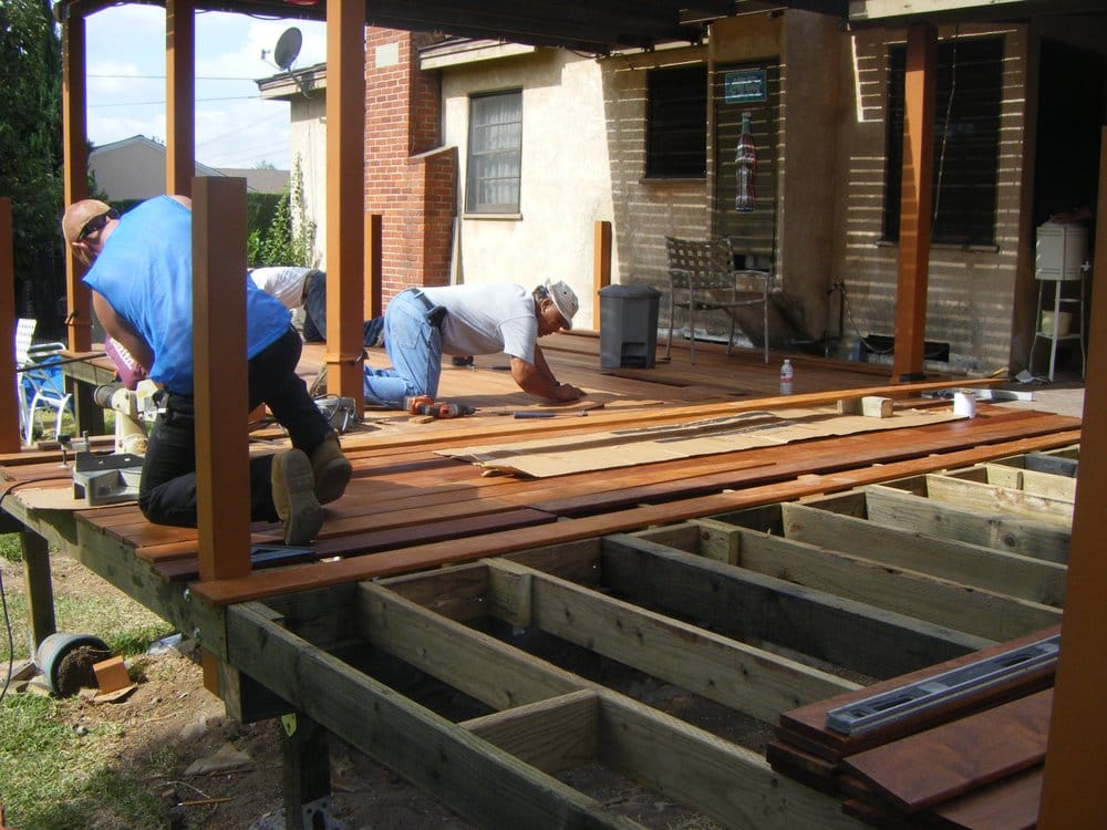 Deck Framework Repair and Replacement in Brea, CA